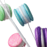 25" Multicolor Macaron Pastries Spray