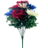 20" Red, White & Blue Daisy Bush