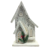 11" White Light-Up Cabin