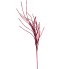 30" Red Glitter Twig Spray