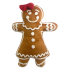 13" Plush Girl Gingerbread Lady