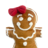 13" Plush Girl Gingerbread Lady