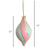 14" Mint & Pink Swirl Ornament