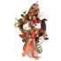43" Leaves & Apples Wreath