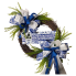 26" Chinoiserie Welcome Wreath