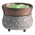 2-in-1 Fragrance Warmer - Broze Geometric