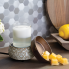 2-in-1 Fragrance Warmer - Broze Geometric