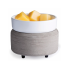 2-IN-1 Fragrance Warmer Gray Texture