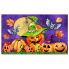 Happy Jack-O-Lanterns Doormat