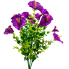 14" Mini Morning Glory Bunch - Purple