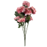 21" Ruffled Ranunculus Bush- Pink