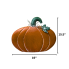Metal Pumpkin Rustic Orange- Set of 3