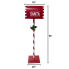 51" Metal North Pole Mailbox