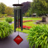 17" Chimes of Mars Windchime - Black