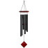 27" Chimes of Pluto Windchime - Black