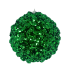 5" Sequin Berry Ball Ornament -  Emerald