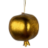 4" Golden Pomegranate Ornament