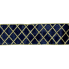 2.5" x 10yd Glitter Diamond Pattern on Velvet Ribbon