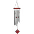 27" Chimes of Pluto Windchime - Silver