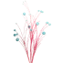 35" Wildly Perfect Twig Ball Spray