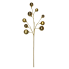 31" Shiny/Matte Ball Ornament Spray - Gold
