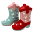 Cowgirl Boot Salt & Pepper Shakers