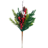 18" Mixed Norfolk Pine Berry & Pinecone Spray