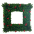 20" Custom Cedar & Berry Square Wreath