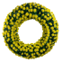 Mum Wreath 22" - UV Protected Yellow