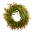 24" UV Bead Grass Wreath- Autumn