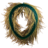 26" Oval UV Bead Grass Wreath- Beige