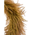 26" Oval UV Bead Grass Wreath- Beige