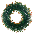 Clover Wreath 22"- UV Protected Orange