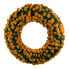 Mum Wreath 22" - UV Protected Orange