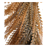 65" UV Bead Grass Garland - Caramel Brown