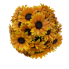 11" UV Sunflower Topiary Ball