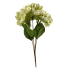 19" Real Touch Hydrangea Bush - Light Green