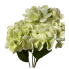 19" Real Touch Hydrangea Bush - Light Green
