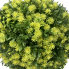 16" Yellow Dahlia Orb Topiary Ball