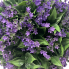 12" Purple Baby's Breath Orb Topiary Ball