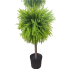 50" UV Protected Bead Grass Topiary Tree