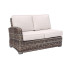 Catalina Silver Oak Right Loveseat