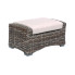 Catalina Silver Oak Ottoman