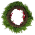 22" Floral Pine/Berry Wreath