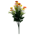 17.5" Mini Daisy Bush - Orange/Yellow