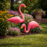 30" & 28" Pink Flamingos