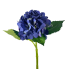 19" Long Stem Hydrangea - Dark Blue