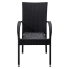 Wicker Stackable Chair Set of 20