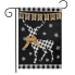 Checkered Deer Garden Flag