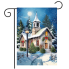 Holy Night Garden Flag